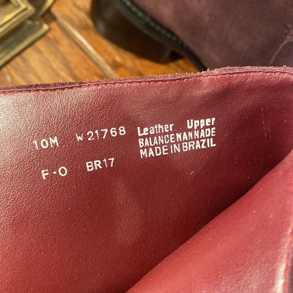 Tommy Hilfiger Wedge-Heeled PURPLE SUEDE Zip-Back Boots - Picture 5 of 10